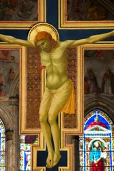 Detail of the Crucifixion, c.1288-89